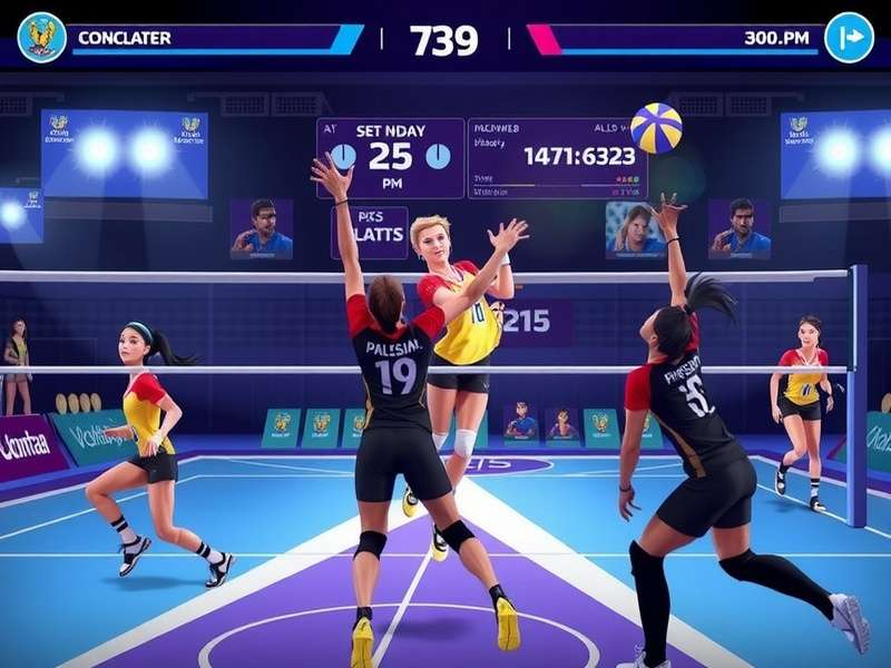 Hyderabad Volley Dominators Gameplay
